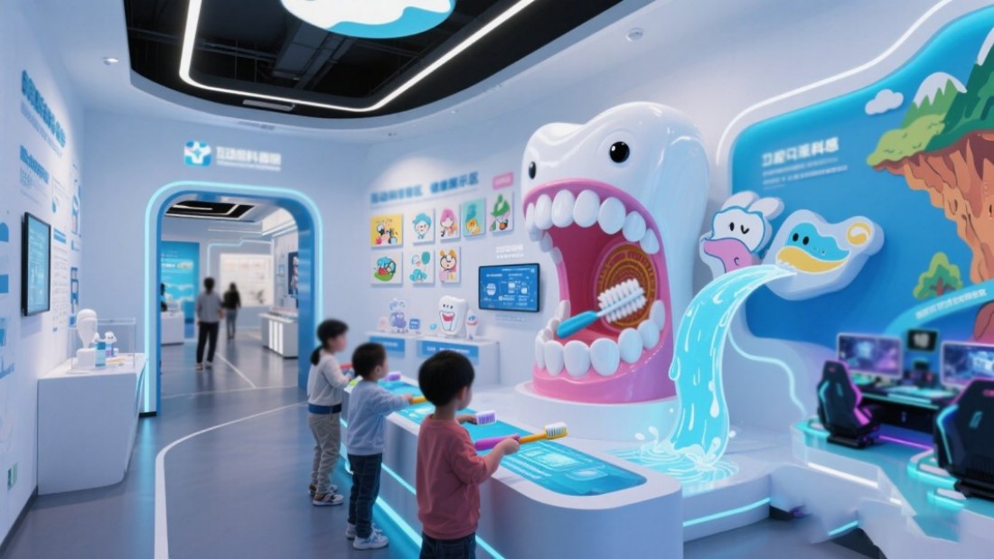 口腔健康體驗館，口腔科普教育基地